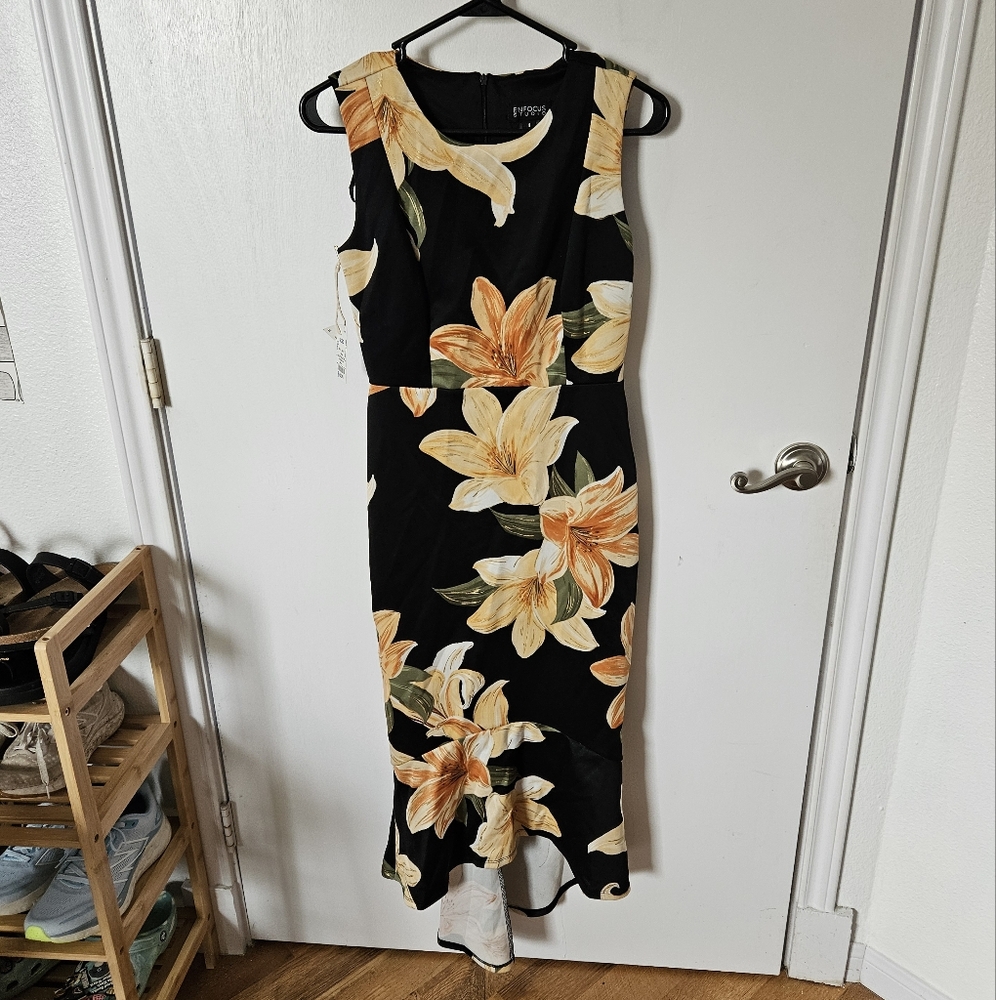 Enfocus Studio Midi Floral Dress